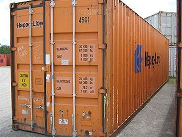 40'HC used container