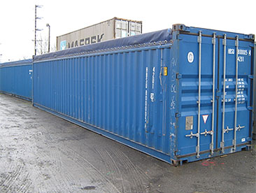 40' Open Top container