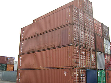 40' used containers